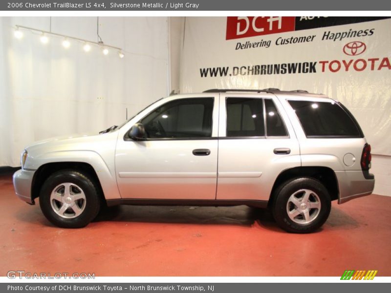 Silverstone Metallic / Light Gray 2006 Chevrolet TrailBlazer LS 4x4