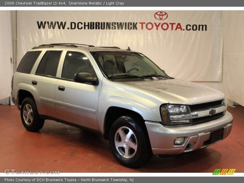 Silverstone Metallic / Light Gray 2006 Chevrolet TrailBlazer LS 4x4