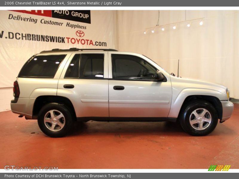 Silverstone Metallic / Light Gray 2006 Chevrolet TrailBlazer LS 4x4