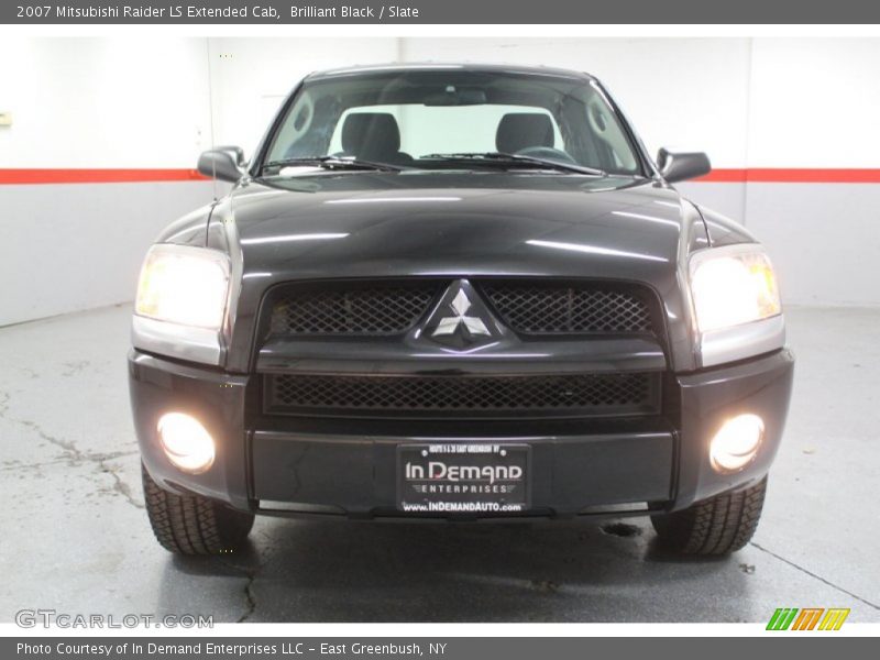 Brilliant Black / Slate 2007 Mitsubishi Raider LS Extended Cab