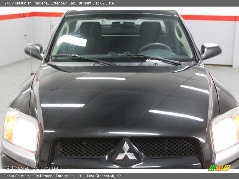 Brilliant Black / Slate 2007 Mitsubishi Raider LS Extended Cab