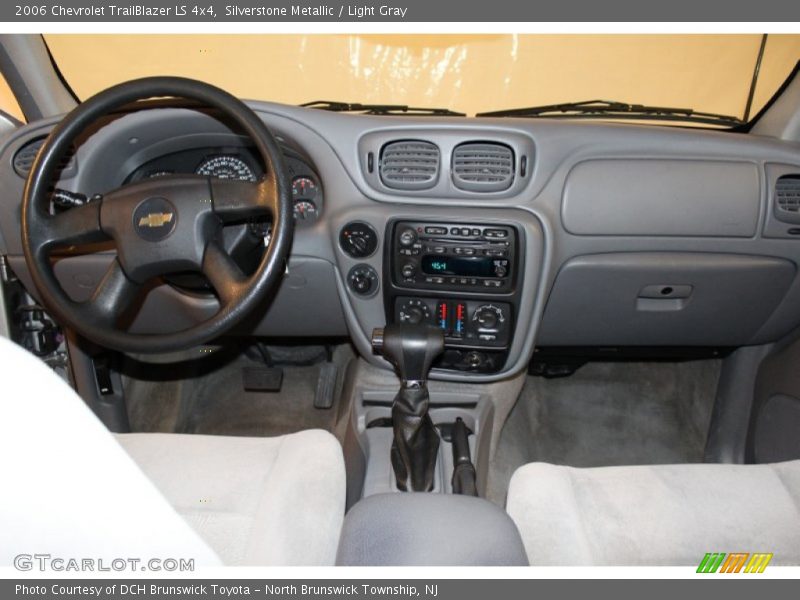 Silverstone Metallic / Light Gray 2006 Chevrolet TrailBlazer LS 4x4