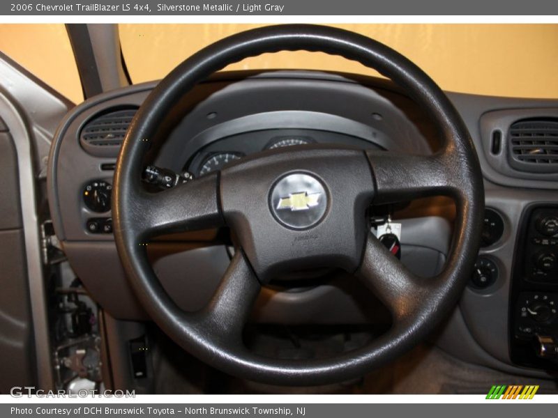 Silverstone Metallic / Light Gray 2006 Chevrolet TrailBlazer LS 4x4