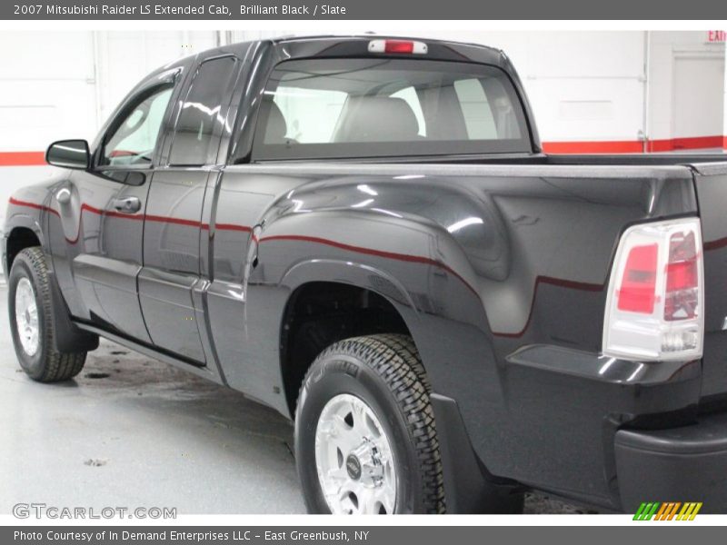 Brilliant Black / Slate 2007 Mitsubishi Raider LS Extended Cab