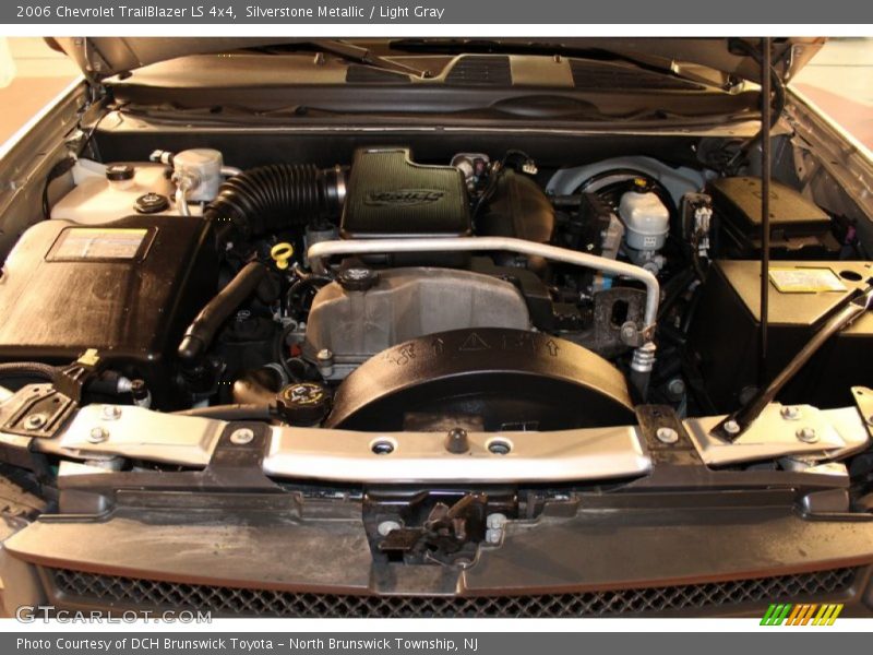 Silverstone Metallic / Light Gray 2006 Chevrolet TrailBlazer LS 4x4