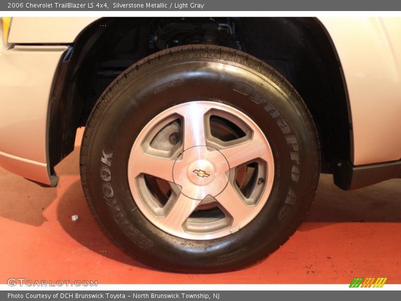 Silverstone Metallic / Light Gray 2006 Chevrolet TrailBlazer LS 4x4