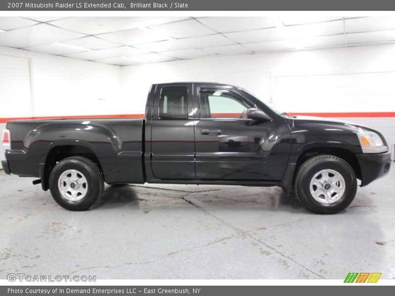 Brilliant Black / Slate 2007 Mitsubishi Raider LS Extended Cab