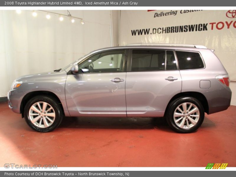 Iced Amethyst Mica / Ash Gray 2008 Toyota Highlander Hybrid Limited 4WD