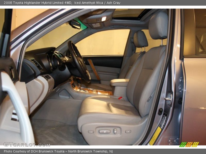 Iced Amethyst Mica / Ash Gray 2008 Toyota Highlander Hybrid Limited 4WD