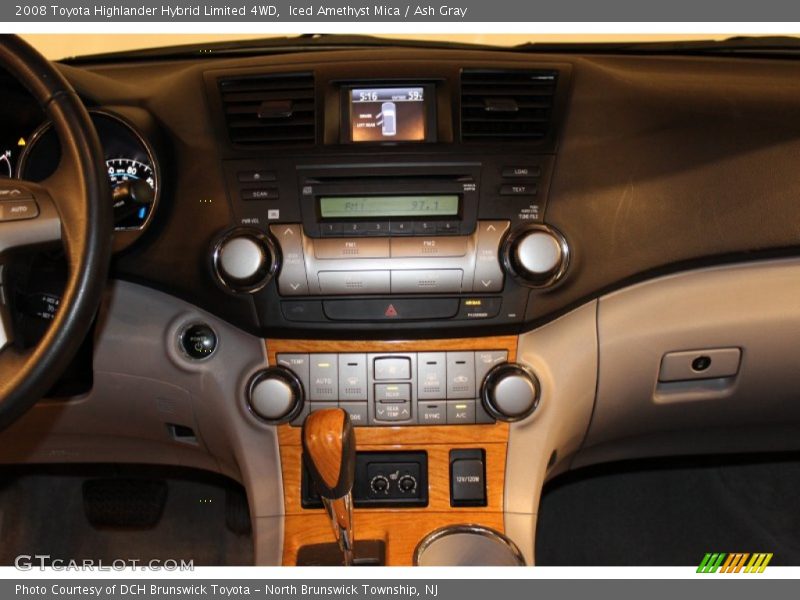 Iced Amethyst Mica / Ash Gray 2008 Toyota Highlander Hybrid Limited 4WD