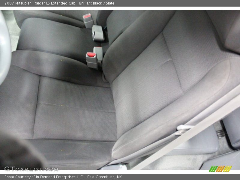 Brilliant Black / Slate 2007 Mitsubishi Raider LS Extended Cab