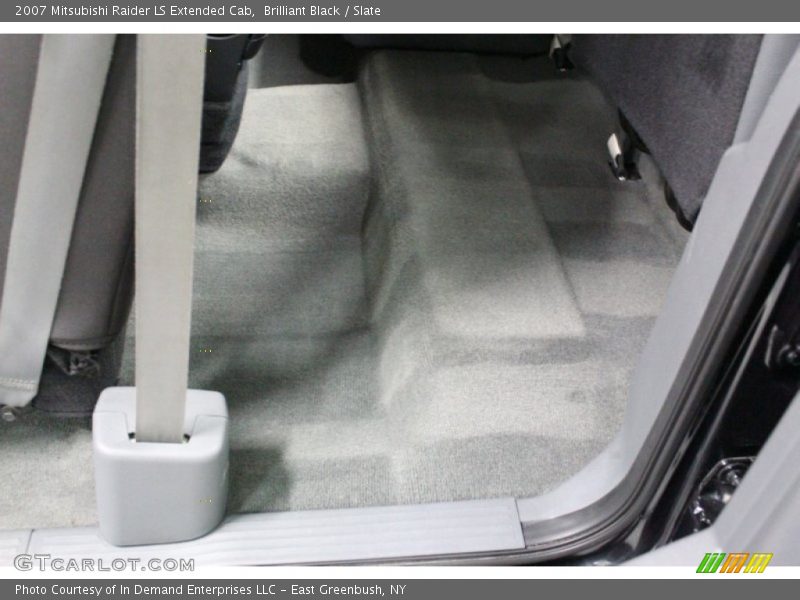 Brilliant Black / Slate 2007 Mitsubishi Raider LS Extended Cab