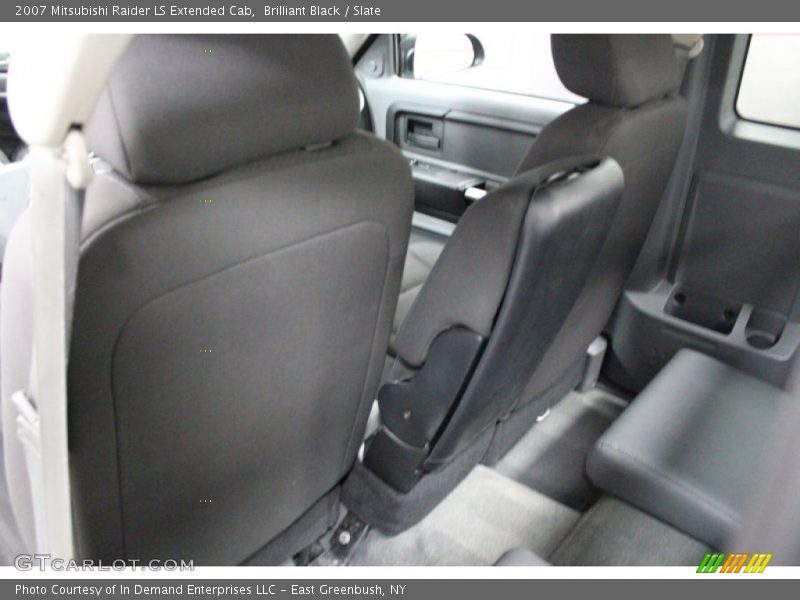 Brilliant Black / Slate 2007 Mitsubishi Raider LS Extended Cab