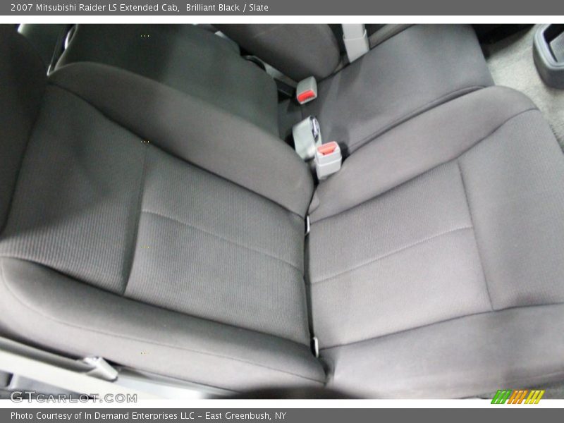 Brilliant Black / Slate 2007 Mitsubishi Raider LS Extended Cab