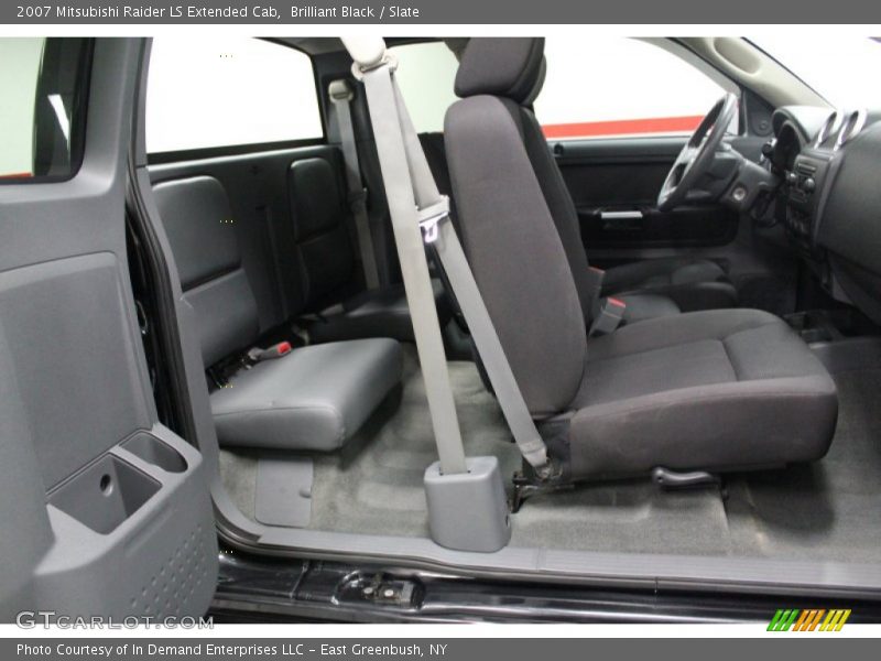 Brilliant Black / Slate 2007 Mitsubishi Raider LS Extended Cab