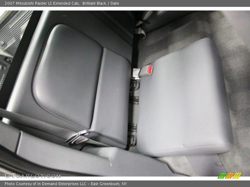 Brilliant Black / Slate 2007 Mitsubishi Raider LS Extended Cab