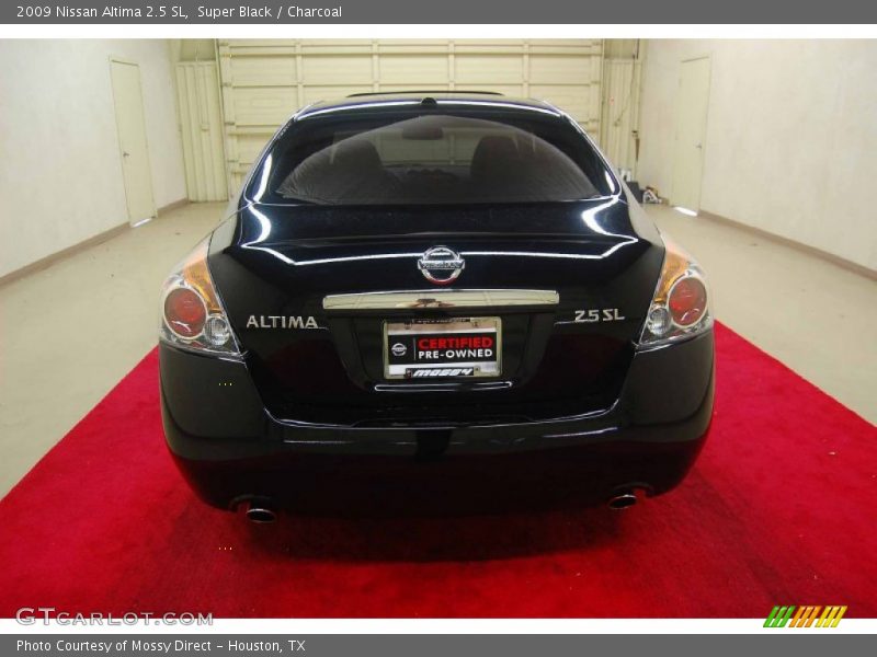 Super Black / Charcoal 2009 Nissan Altima 2.5 SL