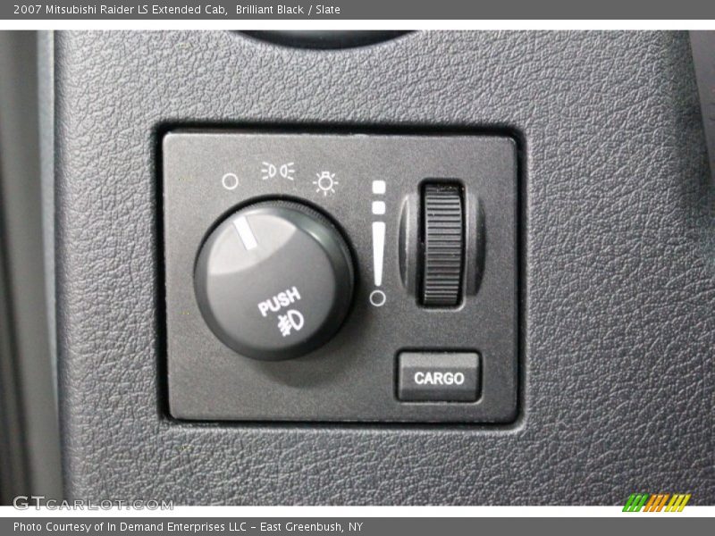 Brilliant Black / Slate 2007 Mitsubishi Raider LS Extended Cab