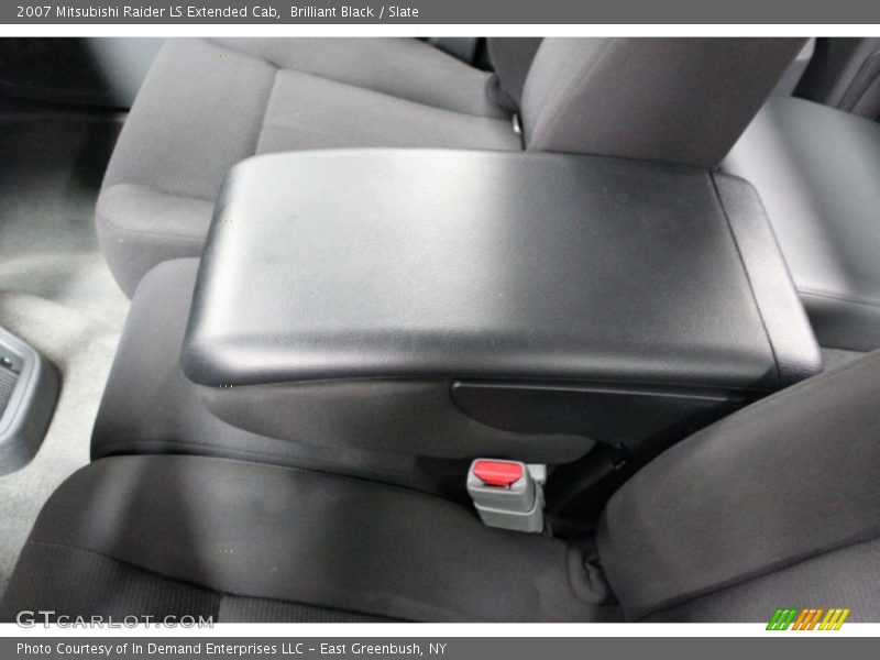 Brilliant Black / Slate 2007 Mitsubishi Raider LS Extended Cab