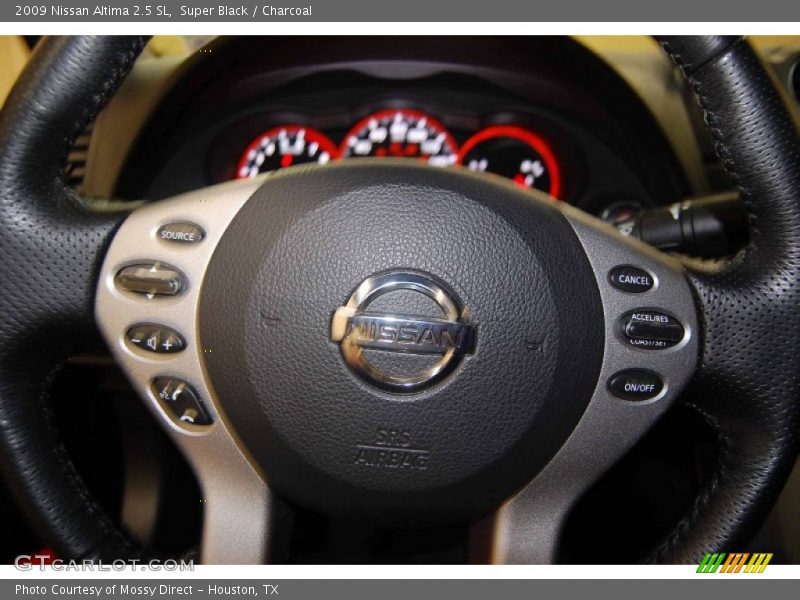 Super Black / Charcoal 2009 Nissan Altima 2.5 SL