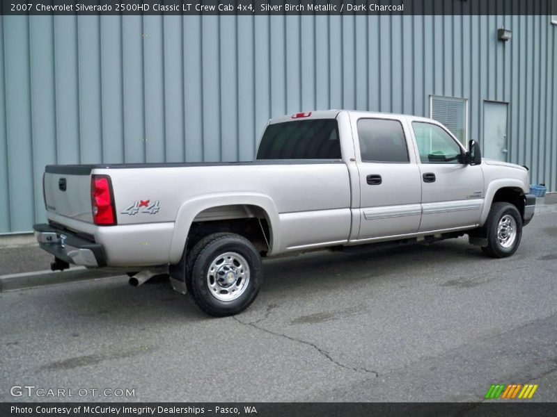 Silver Birch Metallic / Dark Charcoal 2007 Chevrolet Silverado 2500HD Classic LT Crew Cab 4x4