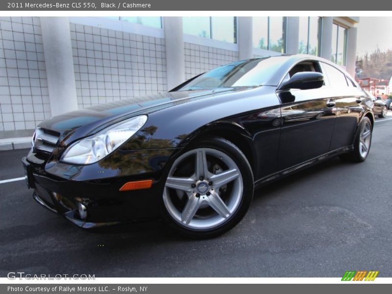 Black / Cashmere 2011 Mercedes-Benz CLS 550