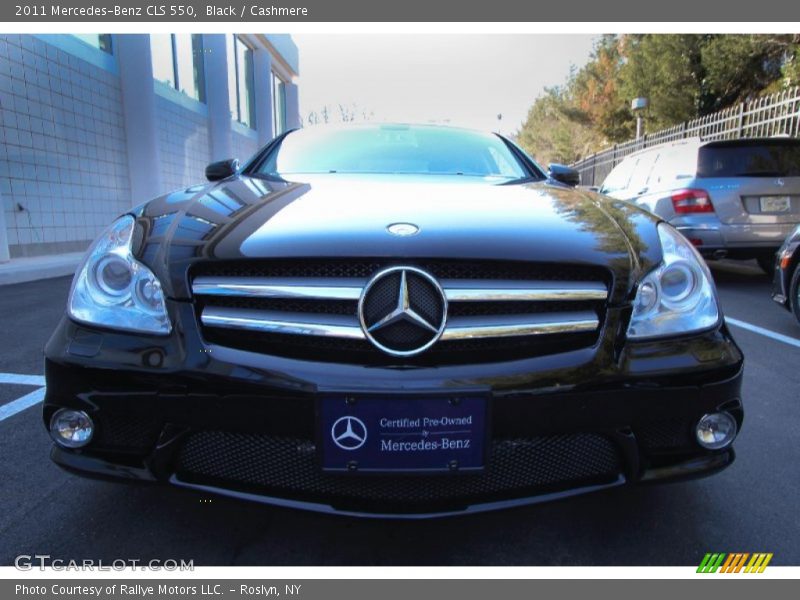 Black / Cashmere 2011 Mercedes-Benz CLS 550