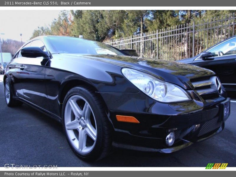 Black / Cashmere 2011 Mercedes-Benz CLS 550