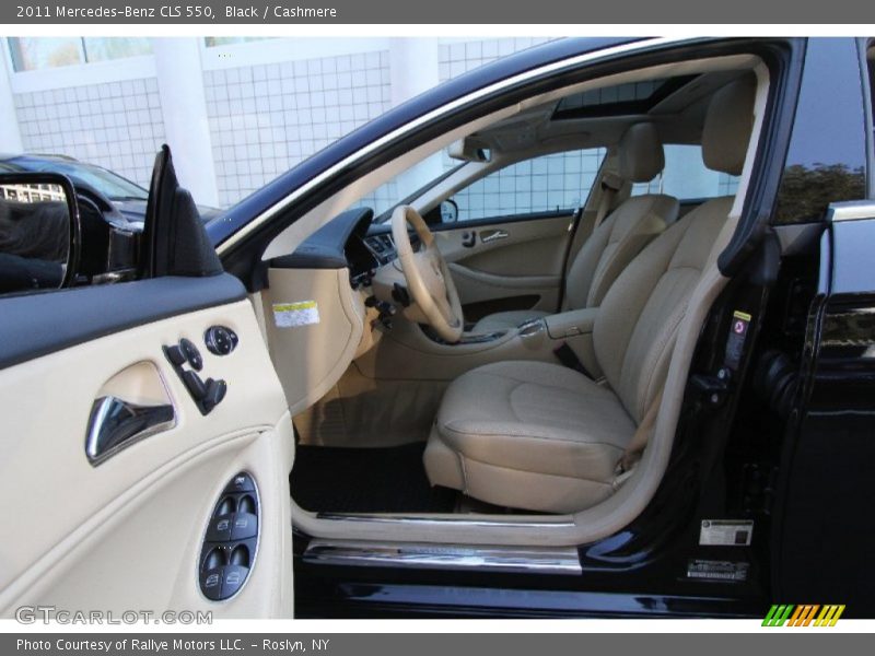 Black / Cashmere 2011 Mercedes-Benz CLS 550