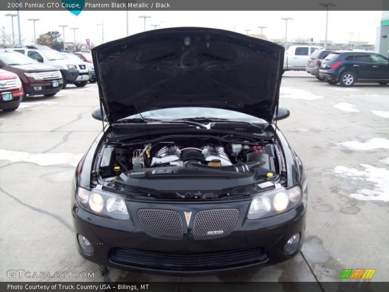 Phantom Black Metallic / Black 2006 Pontiac GTO Coupe