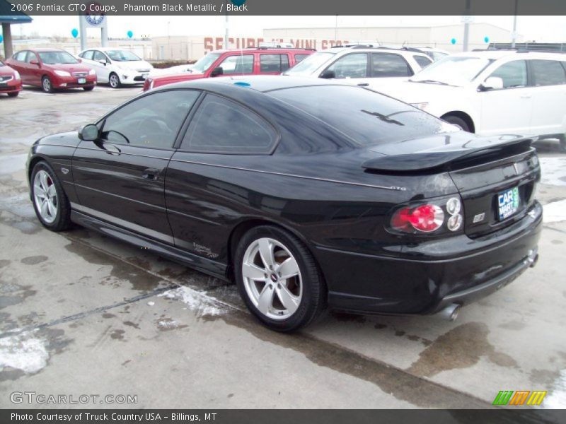 Phantom Black Metallic / Black 2006 Pontiac GTO Coupe