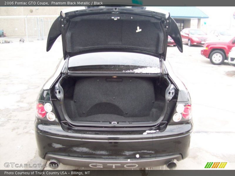 Phantom Black Metallic / Black 2006 Pontiac GTO Coupe