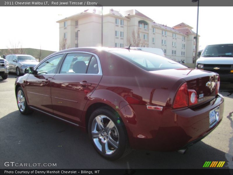 Red Jewel Tintcoat / Ebony 2011 Chevrolet Malibu LT