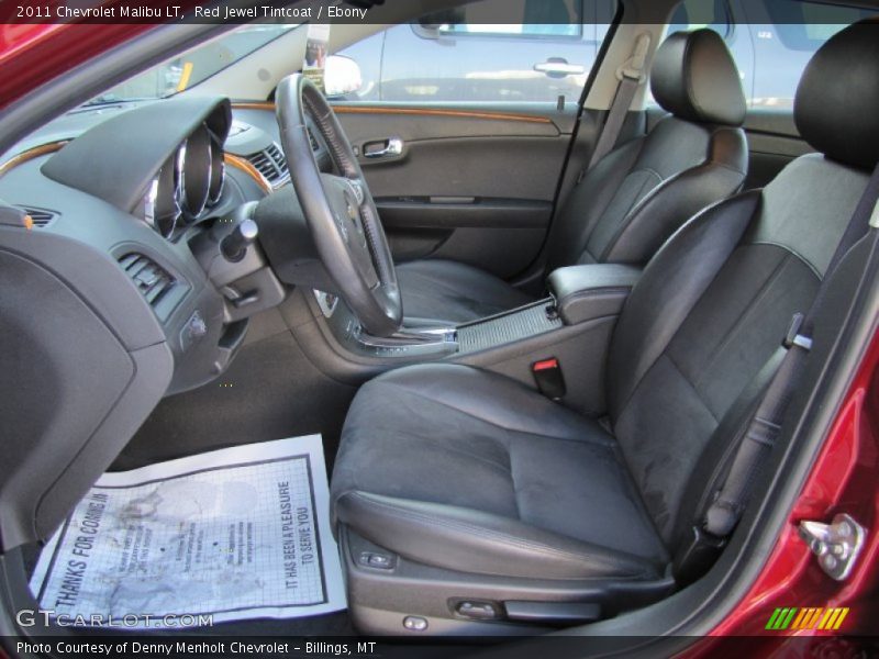 Red Jewel Tintcoat / Ebony 2011 Chevrolet Malibu LT