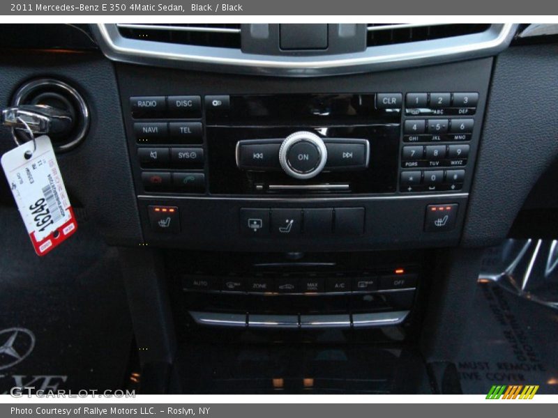 Black / Black 2011 Mercedes-Benz E 350 4Matic Sedan