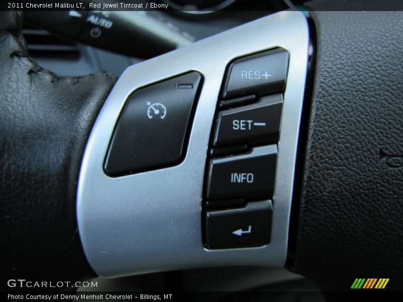 Red Jewel Tintcoat / Ebony 2011 Chevrolet Malibu LT