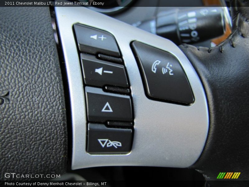 Red Jewel Tintcoat / Ebony 2011 Chevrolet Malibu LT