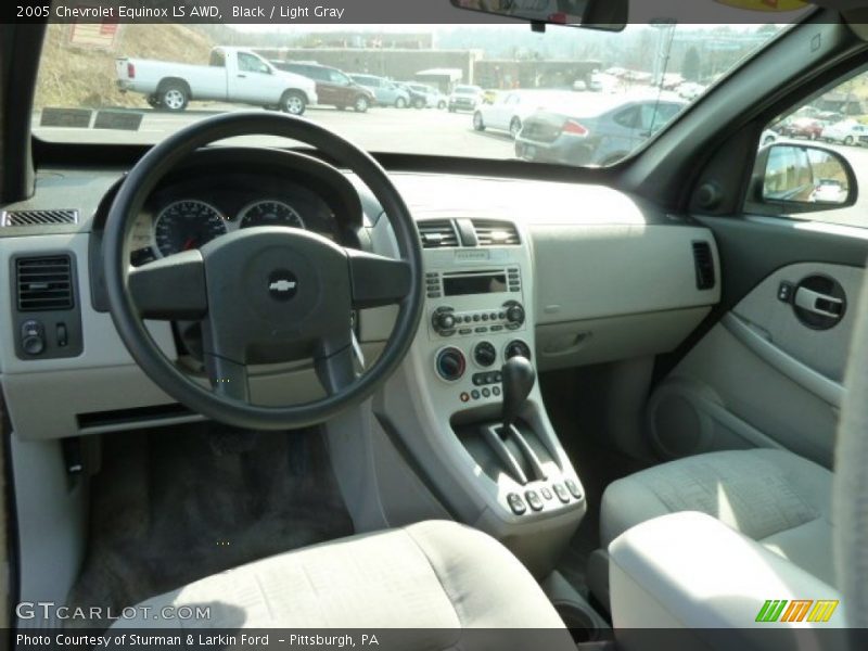 Black / Light Gray 2005 Chevrolet Equinox LS AWD