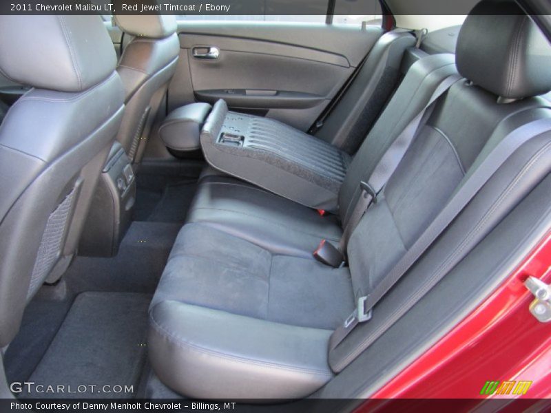 Rear Seat of 2011 Malibu LT