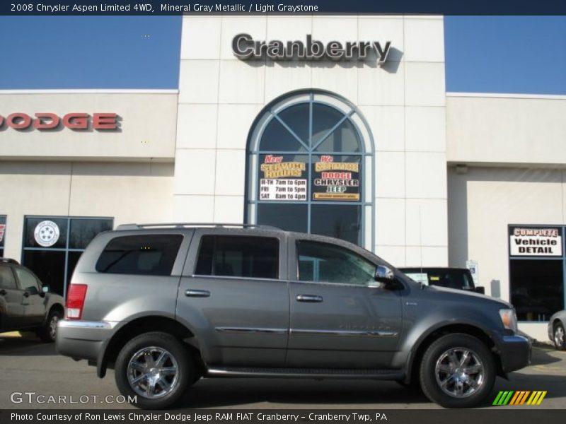 Mineral Gray Metallic / Light Graystone 2008 Chrysler Aspen Limited 4WD