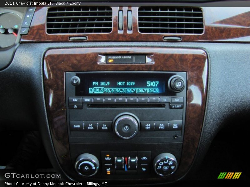 Black / Ebony 2011 Chevrolet Impala LT