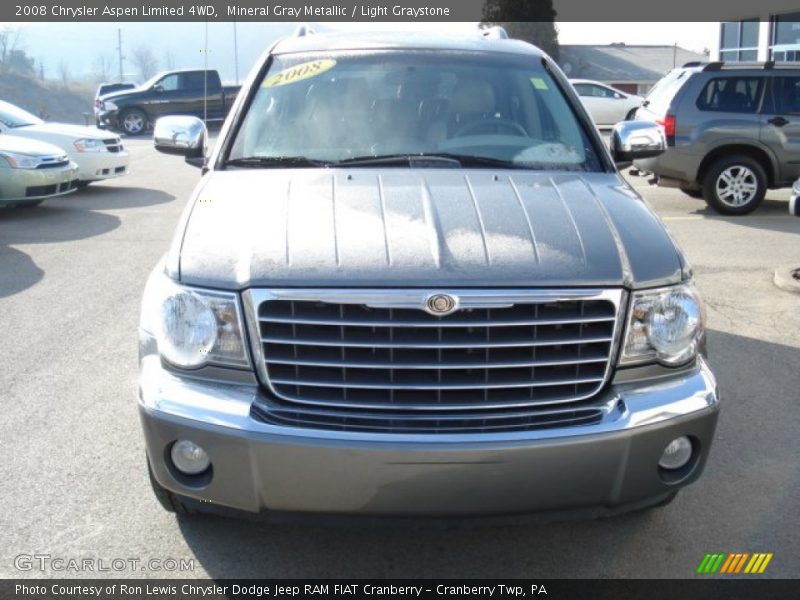 Mineral Gray Metallic / Light Graystone 2008 Chrysler Aspen Limited 4WD