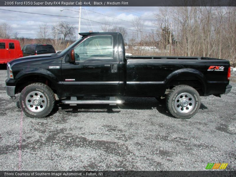 Black / Medium Flint 2006 Ford F350 Super Duty FX4 Regular Cab 4x4