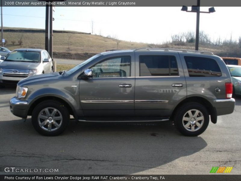 Mineral Gray Metallic / Light Graystone 2008 Chrysler Aspen Limited 4WD