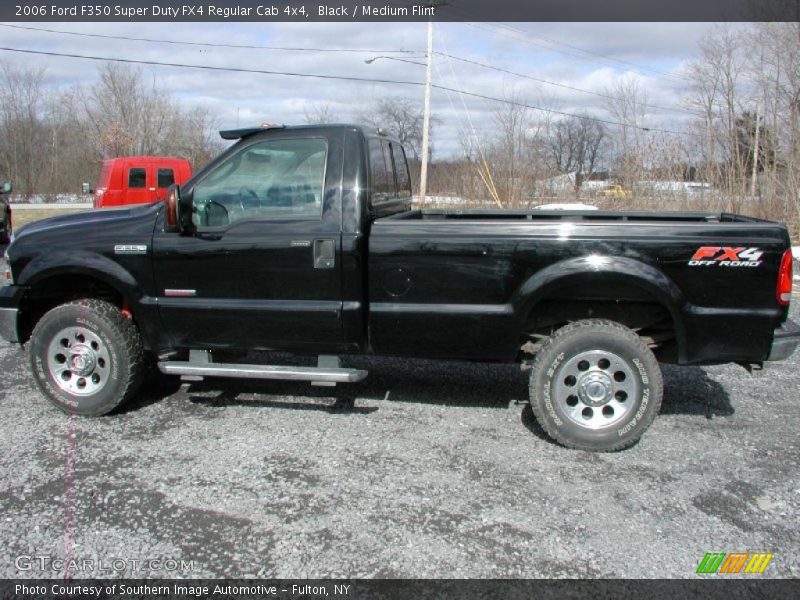 Black / Medium Flint 2006 Ford F350 Super Duty FX4 Regular Cab 4x4