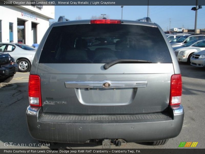 Mineral Gray Metallic / Light Graystone 2008 Chrysler Aspen Limited 4WD