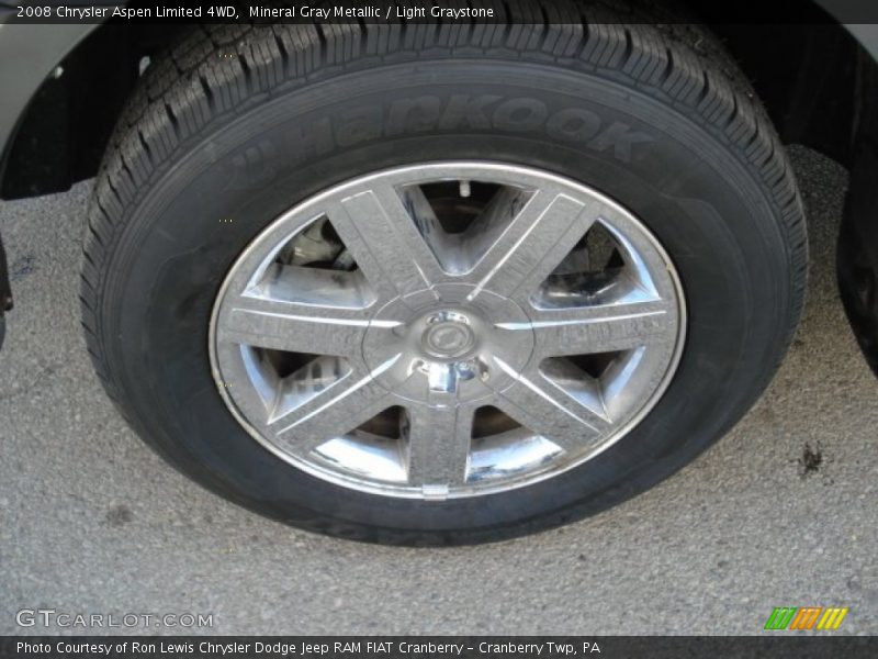 Mineral Gray Metallic / Light Graystone 2008 Chrysler Aspen Limited 4WD