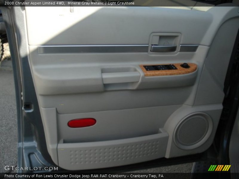 Mineral Gray Metallic / Light Graystone 2008 Chrysler Aspen Limited 4WD