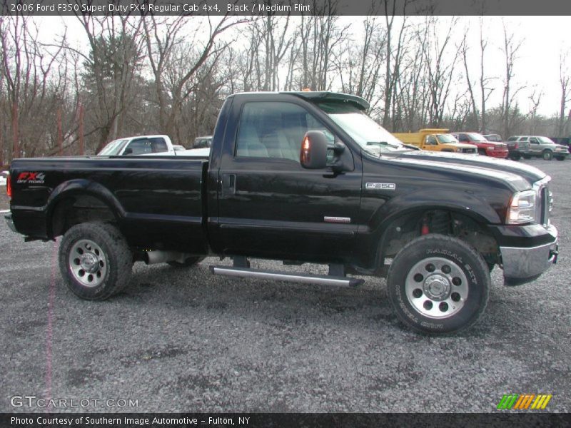 Black / Medium Flint 2006 Ford F350 Super Duty FX4 Regular Cab 4x4