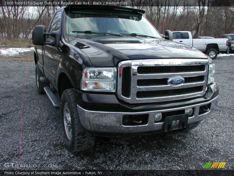 Black / Medium Flint 2006 Ford F350 Super Duty FX4 Regular Cab 4x4